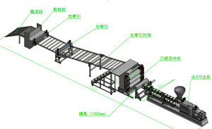 PBAT/秸稈粉片材生產(chǎn)線_PBAT木粉片材生產(chǎn)線_佳德塑機(jī)